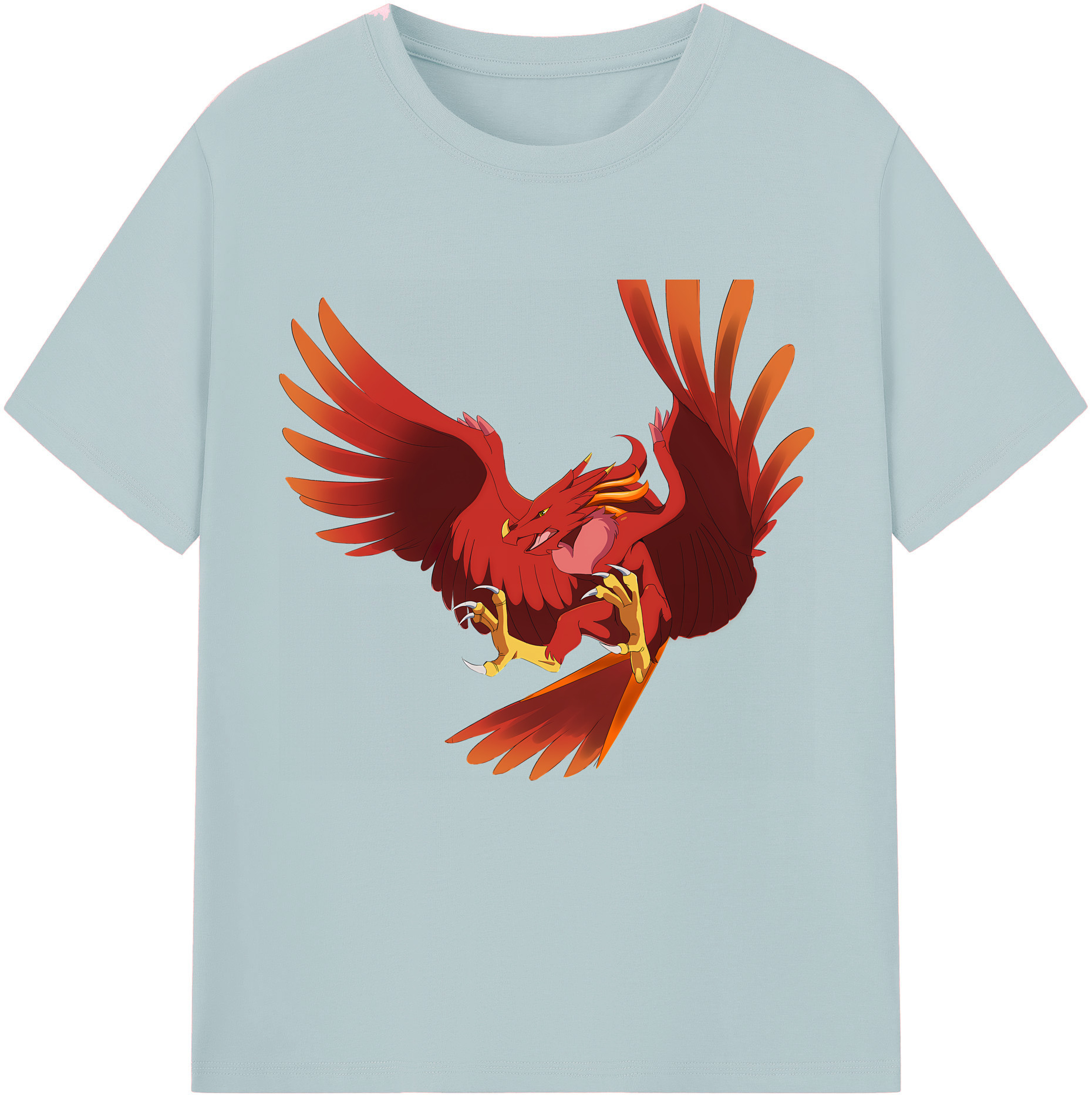 （画像用） Digimon デジタルモンスター/デジモン 綿100％半袖Tシャツ（フロントプリント）